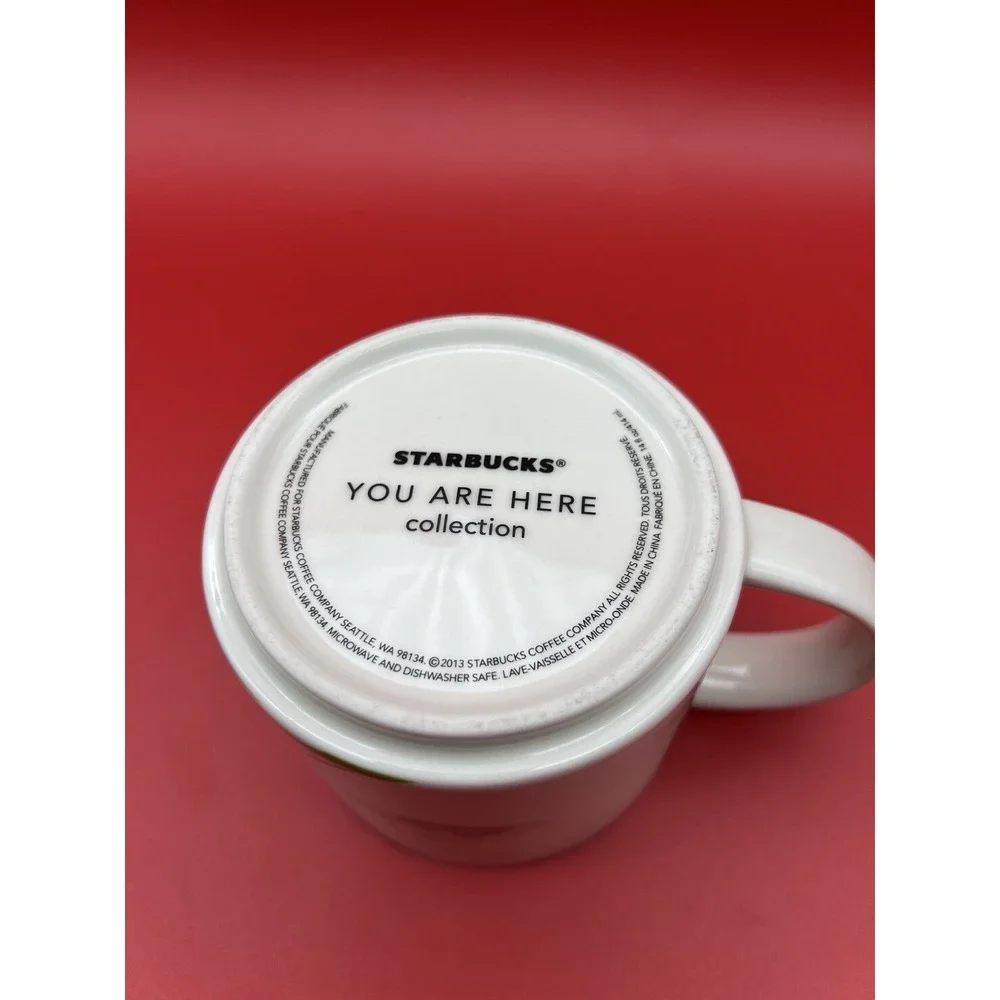2013 Starbucks Portland Oregon You Are Here Collector Coffee Mug City 14Oz